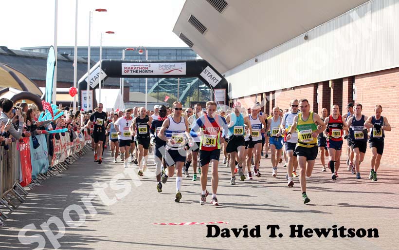 Start of the Marathon of the North.